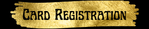 Credit Card Registration